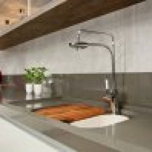 Encimera de cocina microcemento