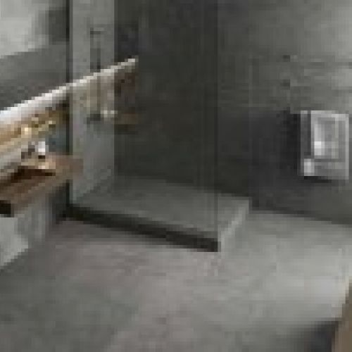 Baño con alicatado cerámico