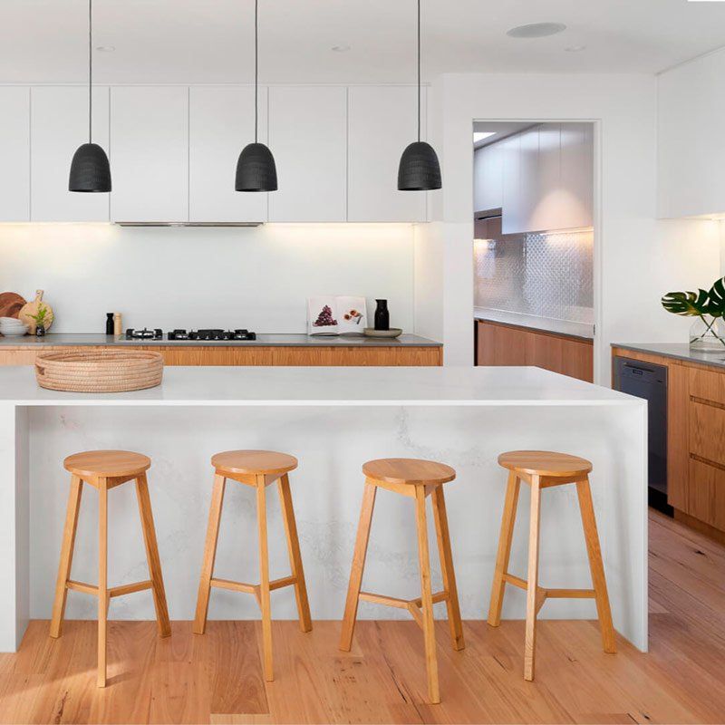 Cocina sin obra pintado
